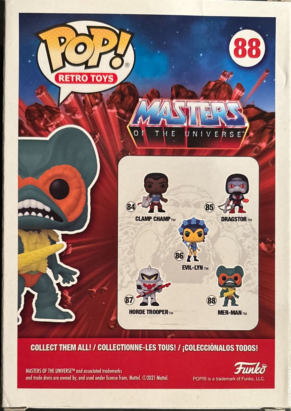 He-man MOTU Mer-Man - Funko Pop! (Funko Pops) action figure collectible [Barcode 889698562072] - Main Image 2