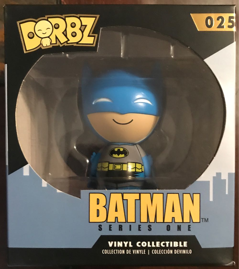 Dorbz Batman Blue Suit #025 - Vinyl Sugar/Funko (Batman Series 1) action figure collectible [Barcode 849803059590] - Main Image 2