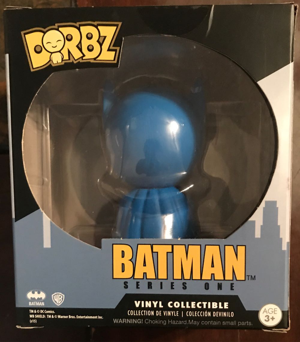 Dorbz Batman Blue Suit #025 - Vinyl Sugar/Funko (Batman Series 1) action figure collectible [Barcode 849803059590] - Main Image 3