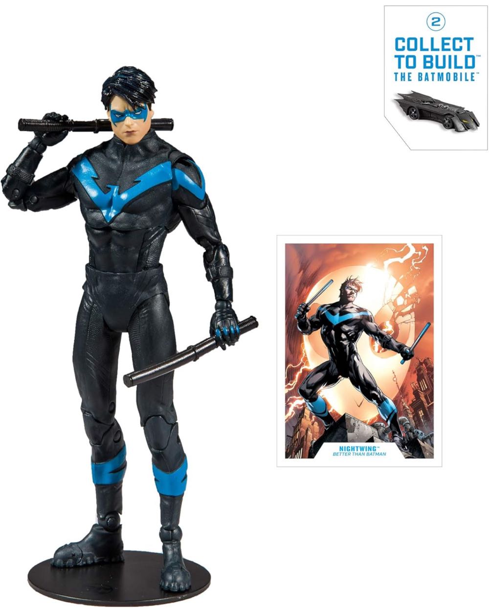 Nightwing - McFarlane Toys (DC Multiverse) action figure collectible - Main Image 3