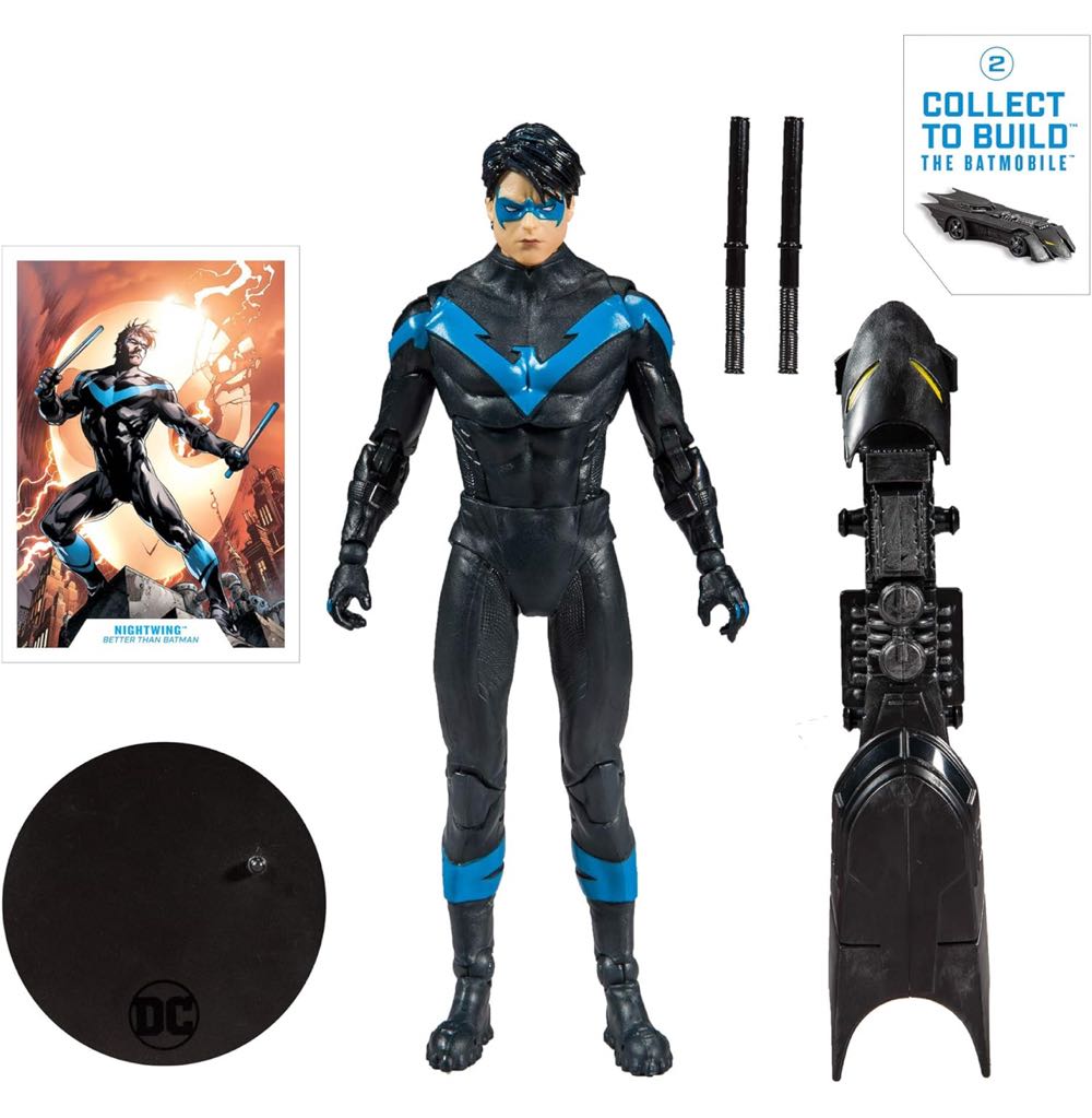 Nightwing - McFarlane Toys (DC Multiverse) action figure collectible - Main Image 4