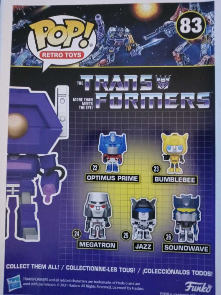 Transformers: Shockwave #83 - Funko (Transformers) (Transformers) action figure collectible [Barcode 889698555524] - Main Image 3