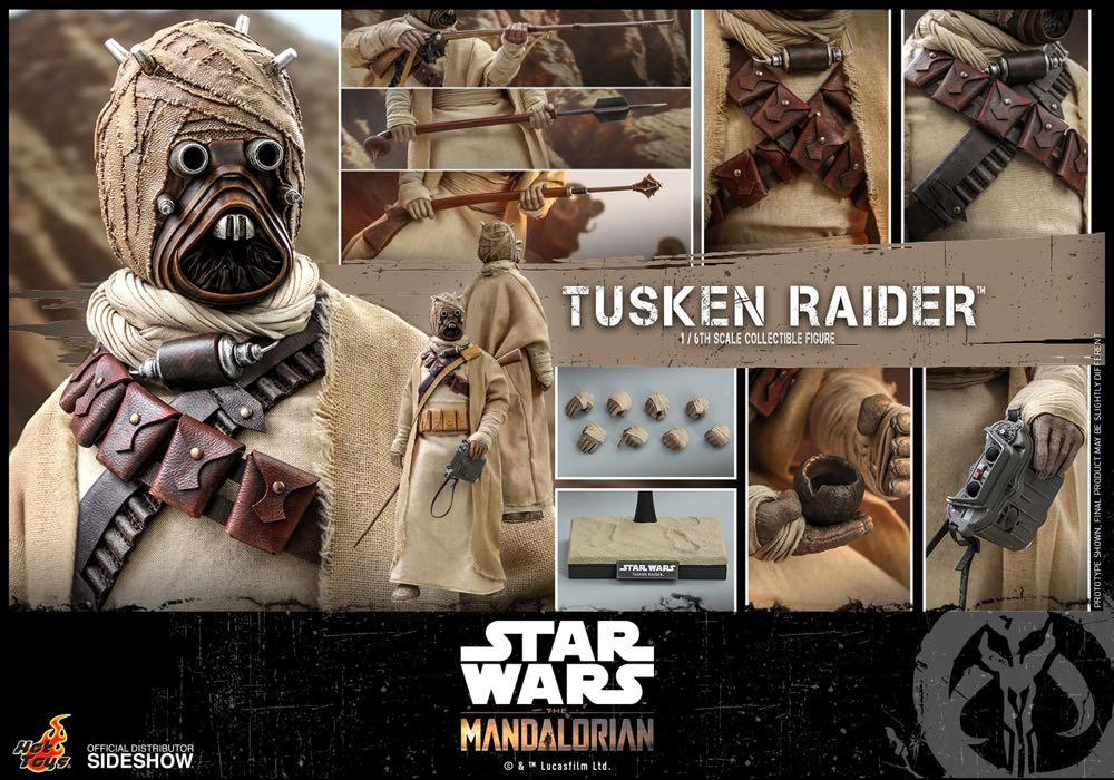 Hot Toys TMS 028 The Mandalorian Tusken Raider - Hot Toys (Tusken Raider) action figure collectible - Main Image 2