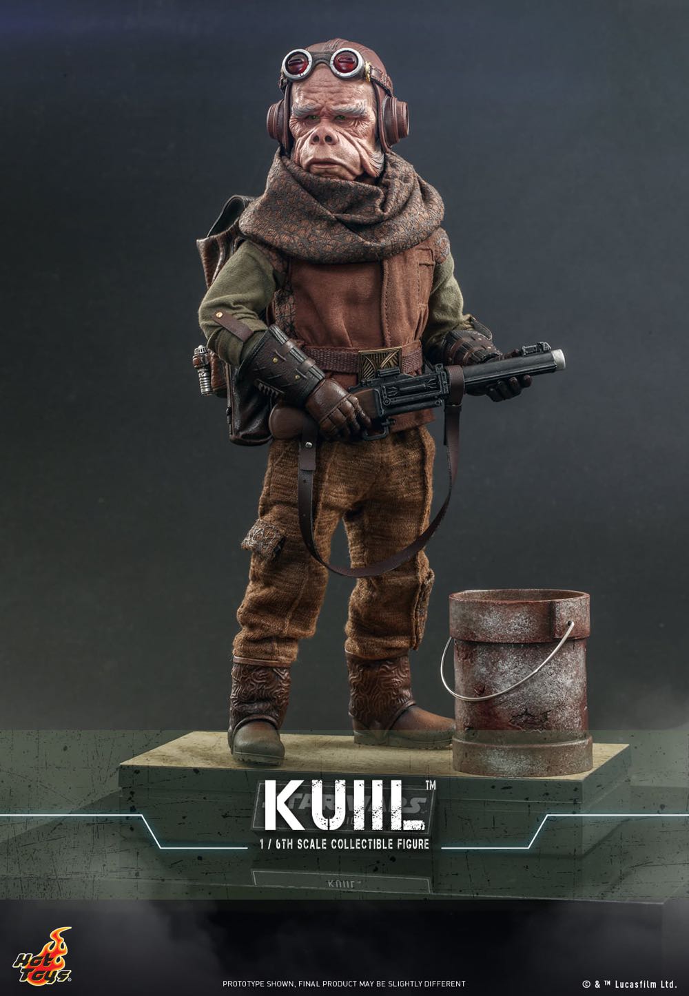 Hot Toys TMS 048 The Mandalorian Kuill - Hot Toys (Kuill) action figure collectible - Main Image 1