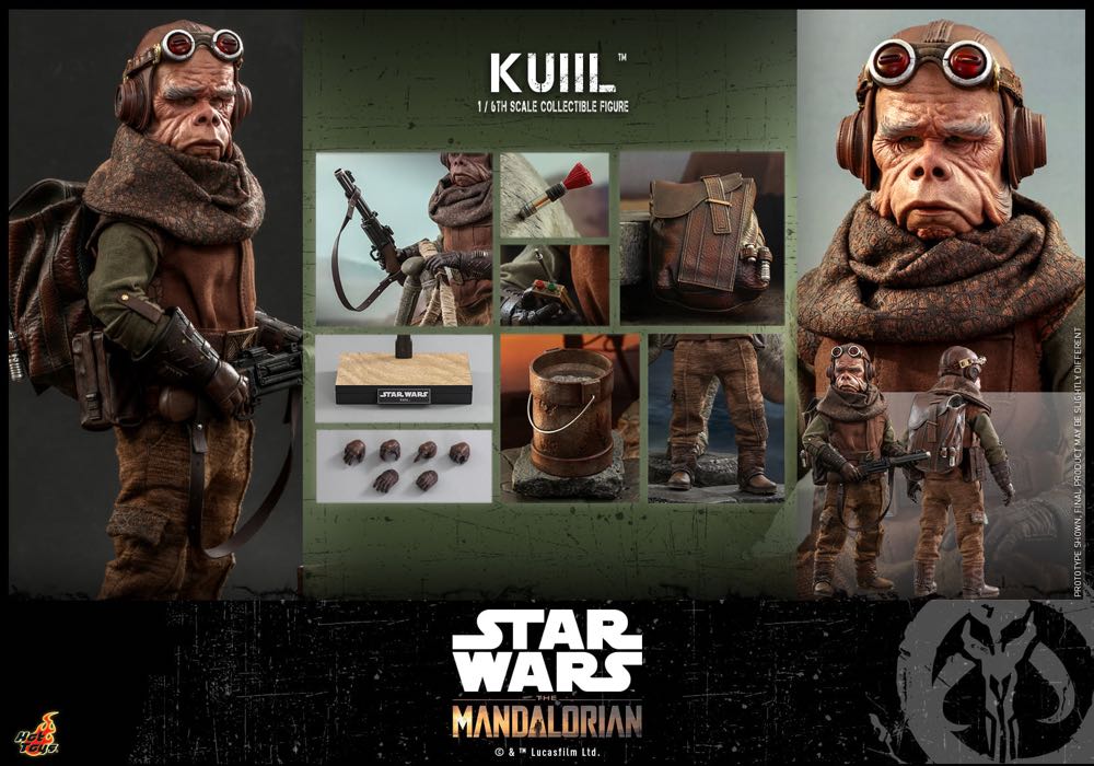 Hot Toys TMS 048 The Mandalorian Kuill - Hot Toys (Kuill) action figure collectible - Main Image 2