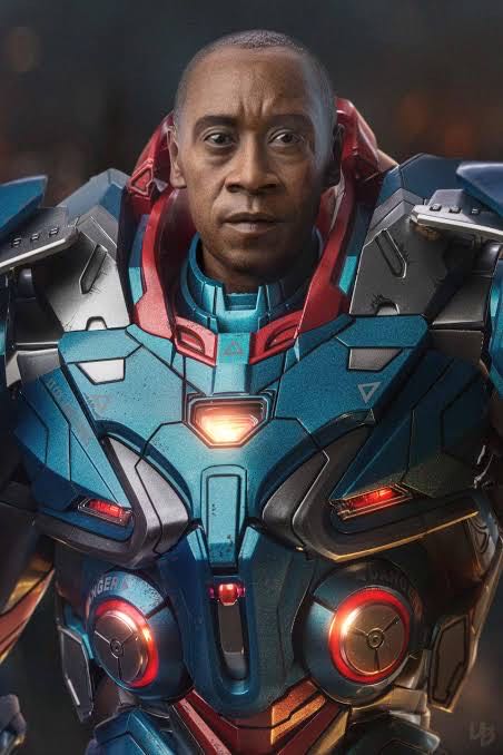 Hot Toys MMS 547 Endgame Iron Patriot - Hot Toys (Iron Patriot) action figure collectible - Main Image 3