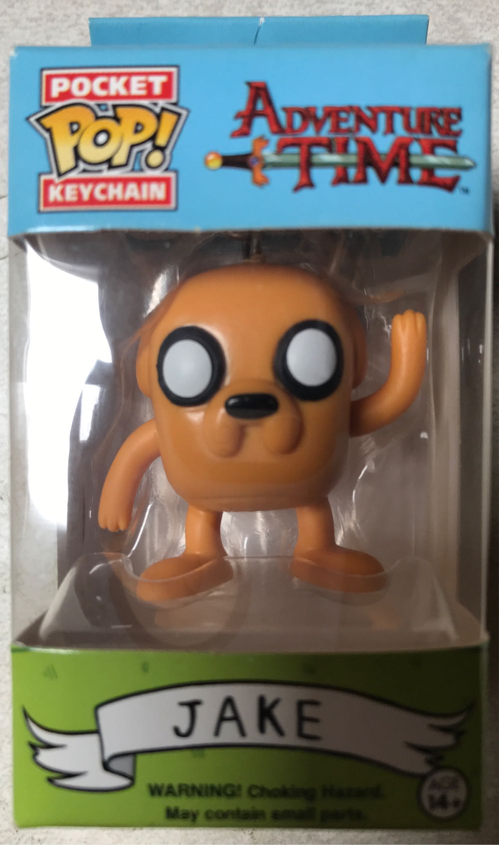 Jake Funko POP! Keychain - Funko (Adventure Time) action figure collectible [Barcode 849803048648] - Main Image 2