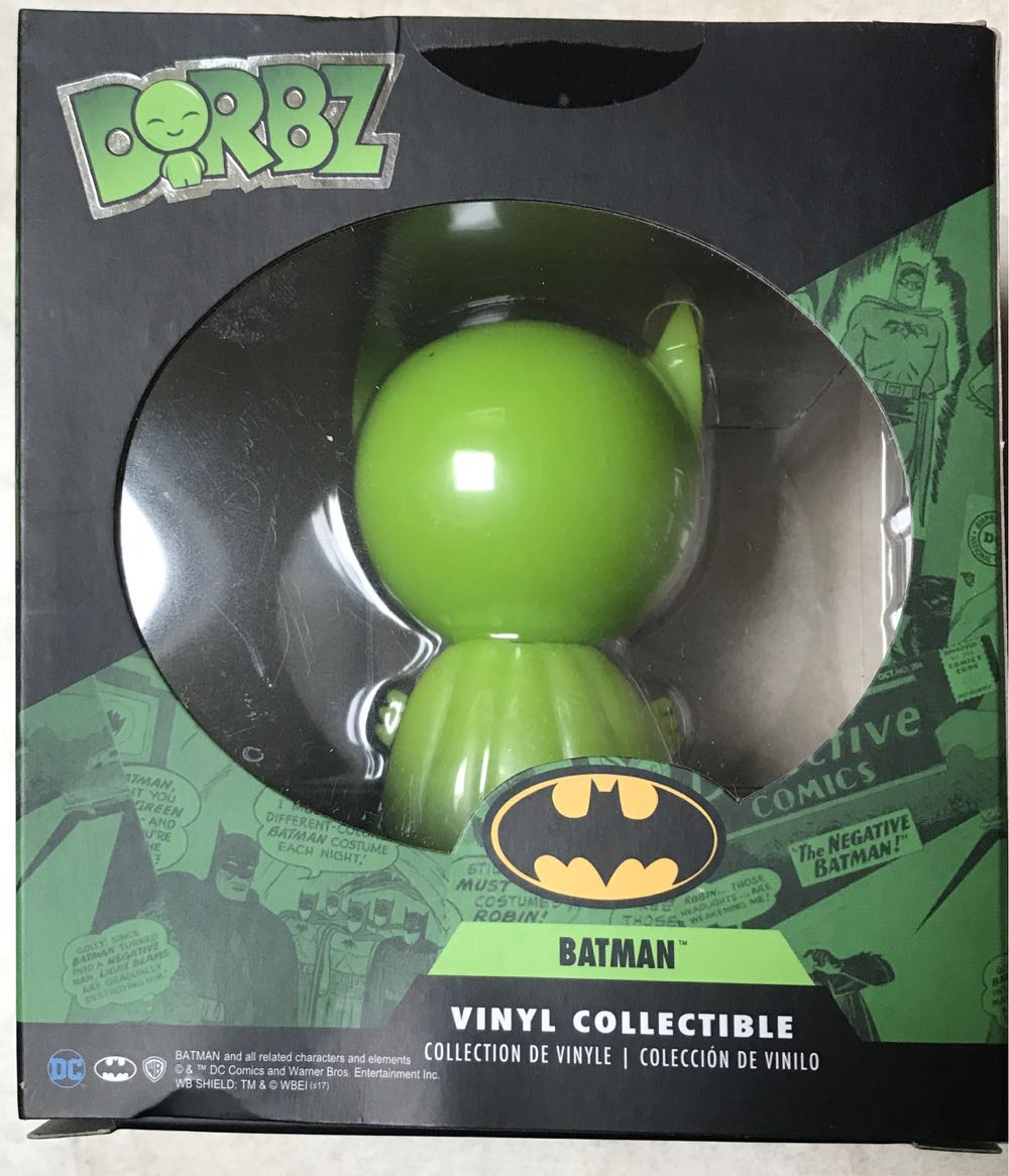 Funko Dorbz: Batman Green Glow Exclusive - Funko (DC Comics - Batman) action figure collectible [Barcode 889698138024] - Main Image 3