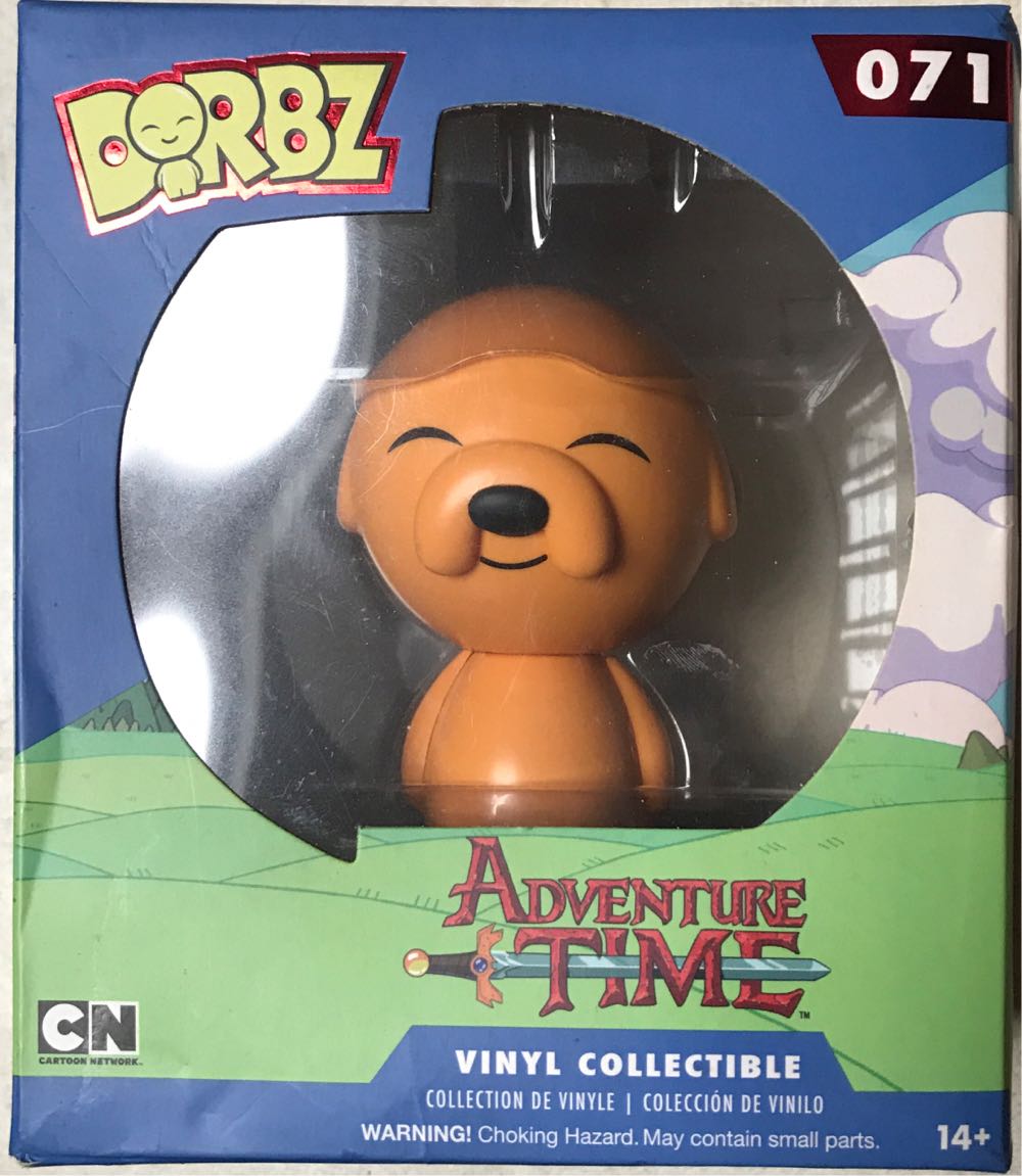 Jake Vinyl Figure #071 - Funko (Adventure Time Dorbz) action figure collectible [Barcode 849803063269] - Main Image 2