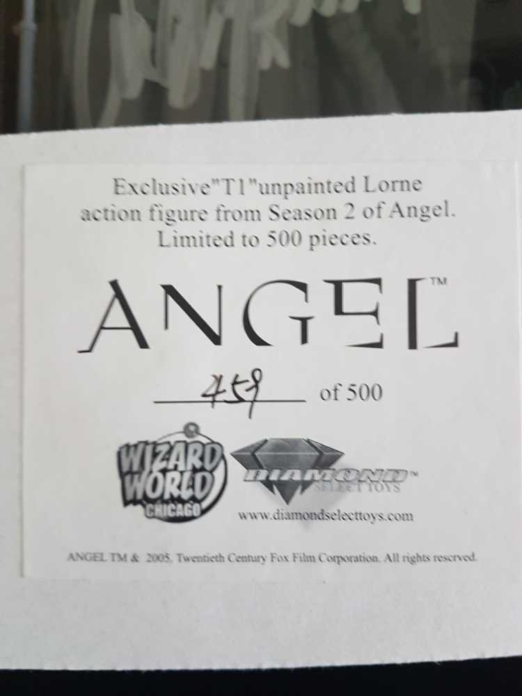 Angel: Lorne Unpainted (Signed) 459 Of 500  action figure collectible - Main Image 2