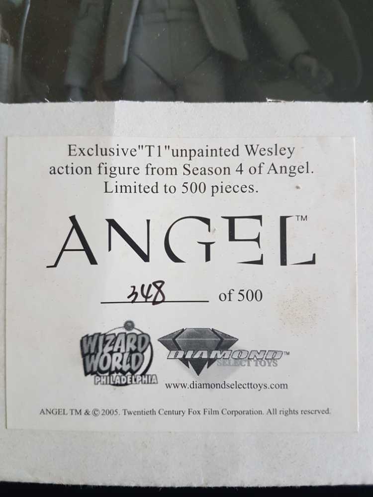 Angel: Wesley Unpainted 348 Of 500  action figure collectible - Main Image 2