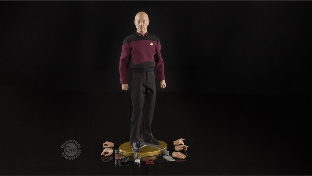QMX Captain Jean Luc Picard - Quantum Mechanix (Captain Jean Luc Picard) action figure collectible - Main Image 2