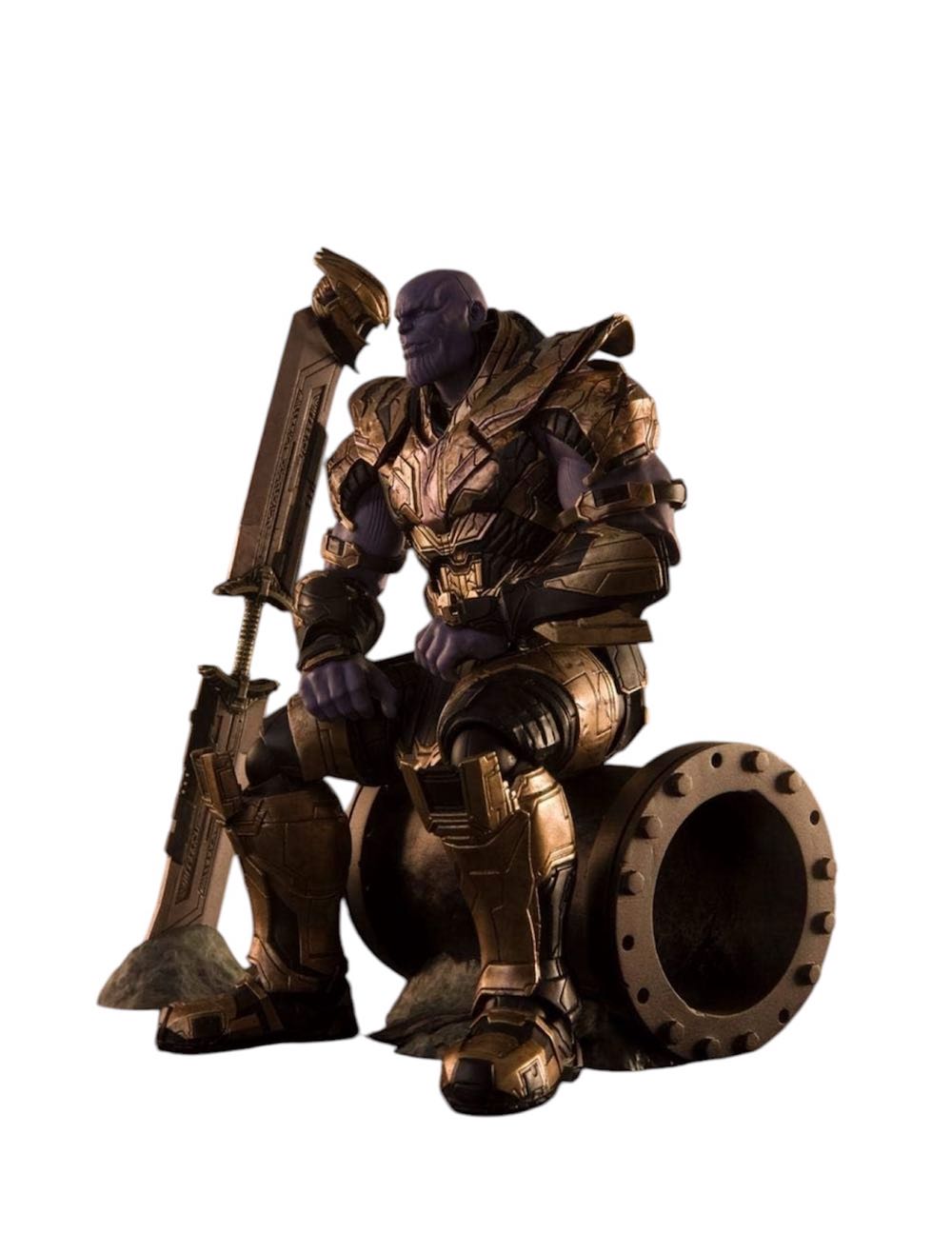 Thanos (Final Battle Edition) - Bandai/Tamashii Nations (Avengers: Endgame) action figure collectible [Barcode 4573102604989] - Main Image 4