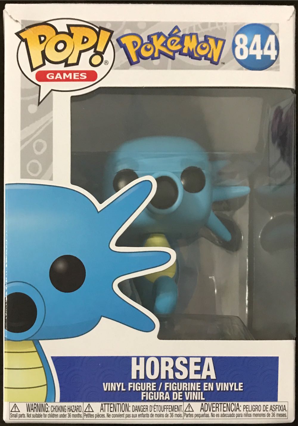 Pokemon: Horsea #844  action figure collectible [Barcode 889698563093] - Main Image 2