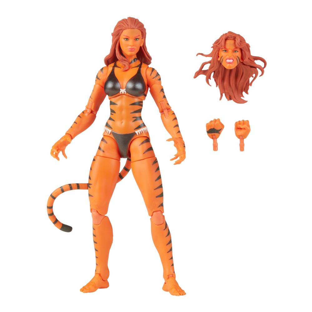 Tigra - Hasbro (Marvel Legends Retro Series) action figure collectible [Barcode 5010993842339] - Main Image 2