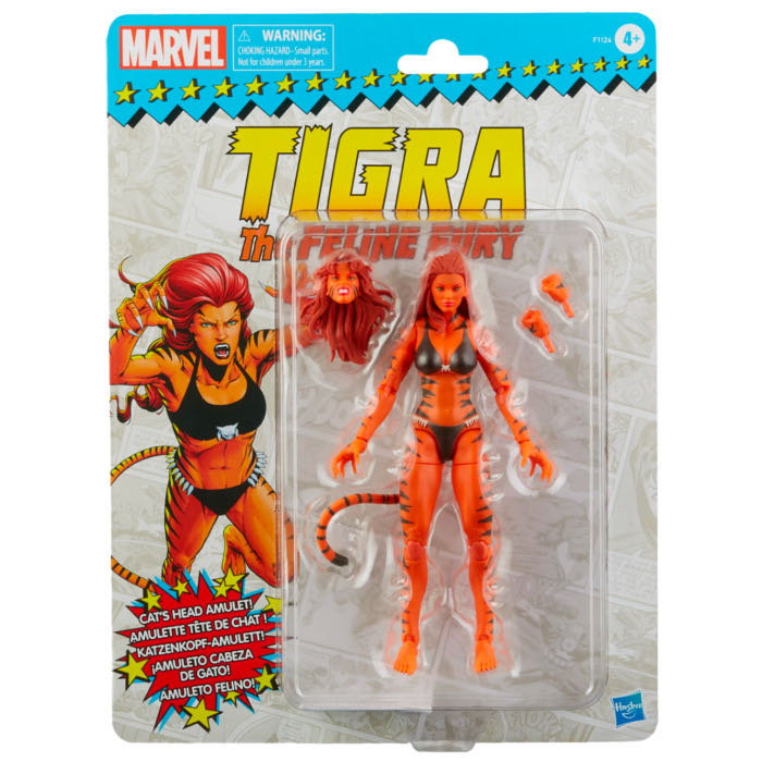 Tigra - Hasbro (Marvel Legends Retro Series) action figure collectible [Barcode 5010993842339] - Main Image 4