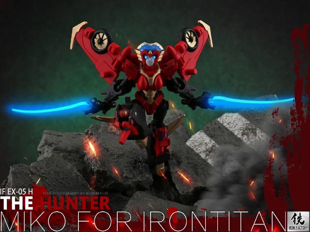 IF EX-05 Hunter(Windblade) - Iron Factory (IDW) action figure collectible - Main Image 3