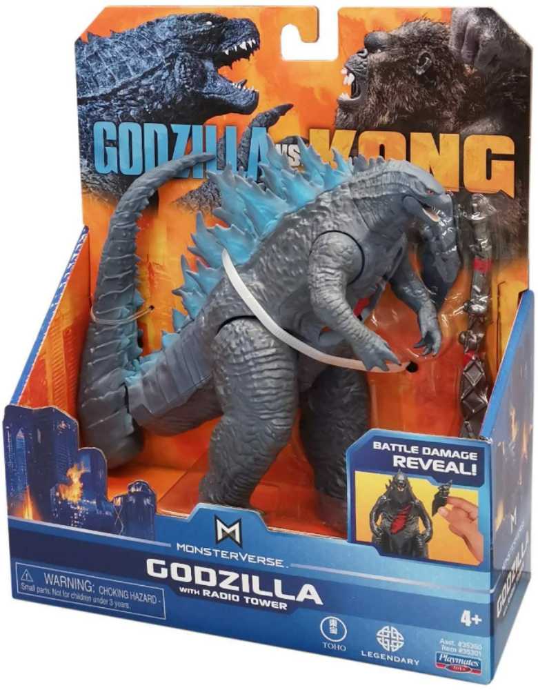 Godzilla 2021 with Tower Playmates  action figure collectible - Main Image 4
