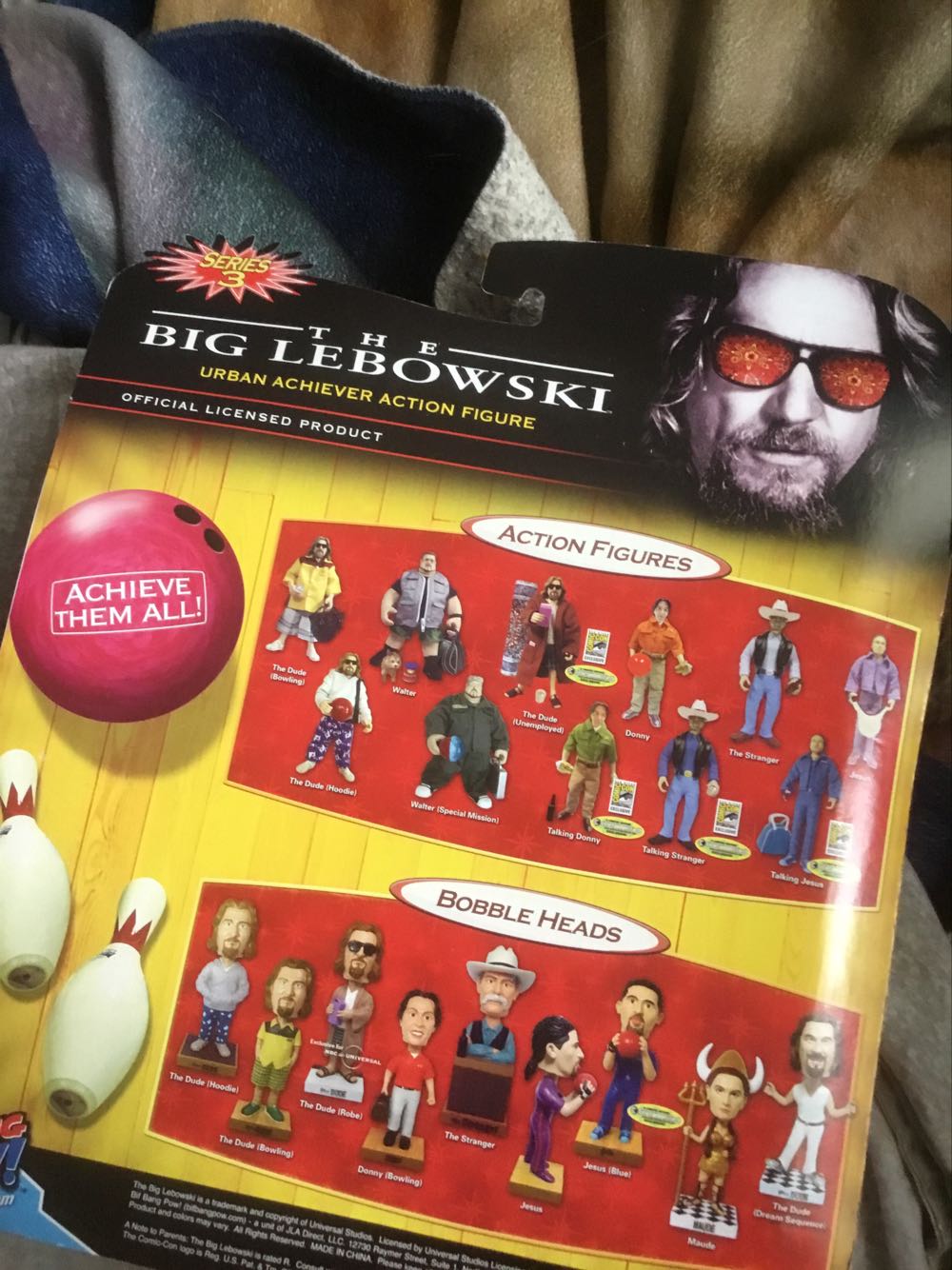Donny - Bif Bang Pow! (The Big Lebowski) action figure collectible [Barcode 814826010415] - Main Image 2