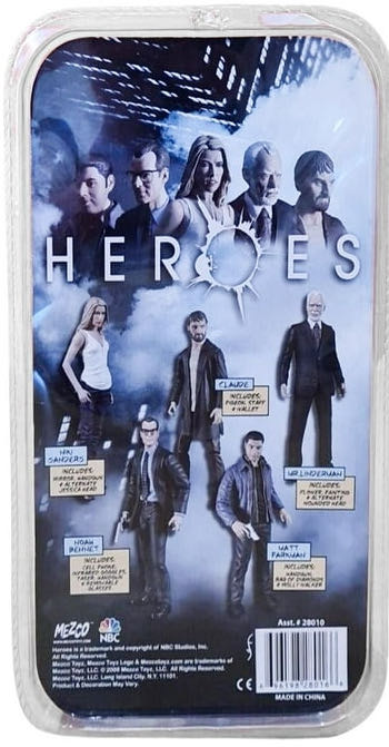 Claude Transparent - Mezco (Heroes) action figure collectible [Barcode 696198282184] - Main Image 4
