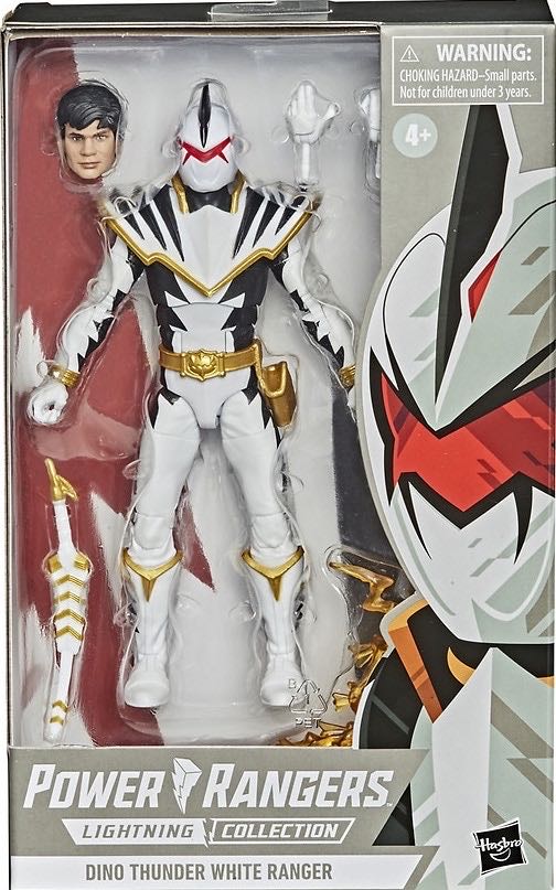 White Ranger - Power Rangers Dino Thunder - Lightning Collection - Hasbro (Super Sentai) action figure collectible - Main Image 2
