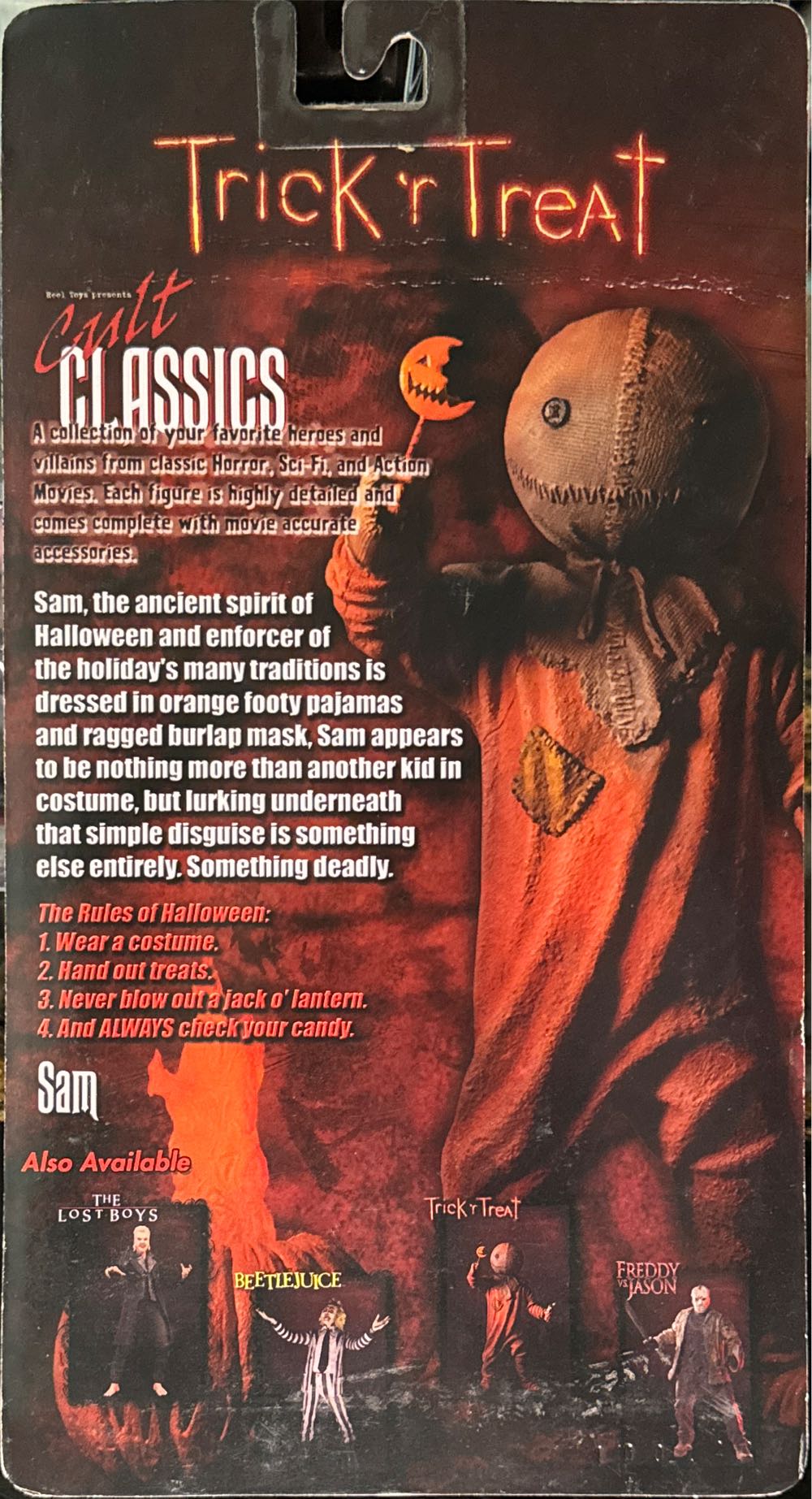 Trick `R Treat Cult Classics - Neca (Trick `r Treat) action figure collectible [Barcode 634482607442] - Main Image 2