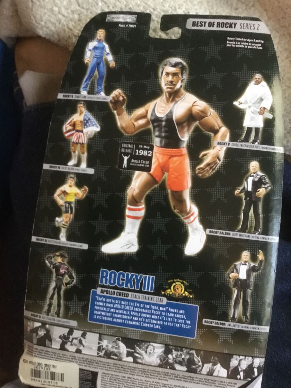 Apollo Creed - Jakks (Rocky III) action figure collectible - Main Image 2
