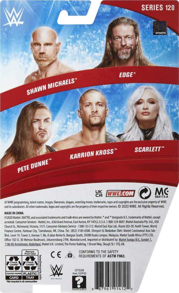 Karrion Kross - Mattel (WWE Basic Series 120) action figure collectible [Barcode 887961914122] - Main Image 2