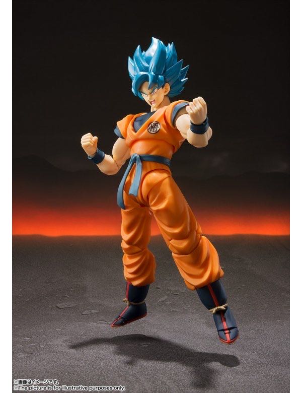 Son Goku Super Saiyan God Super Saiyan - Bandai Spirits (Dragon Ball Super) action figure collectible - Main Image 2