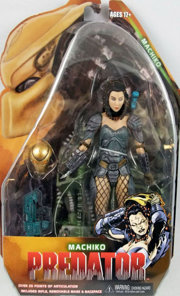 Neca Predator Machiko  action figure collectible - Main Image 3