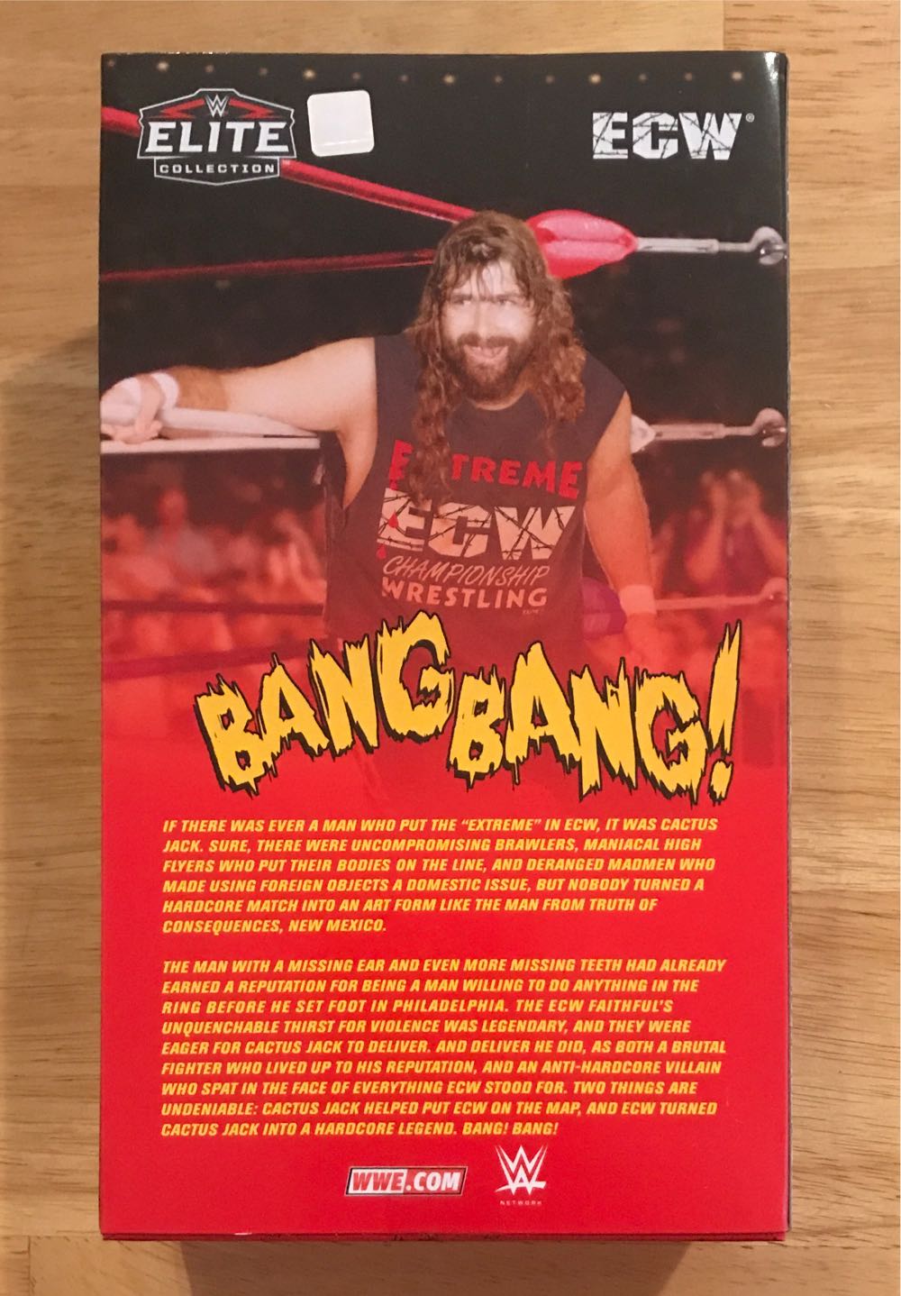 Cactus Jack  - Mattel Wwe (WWE Elite Ringside Exclusive) action figure collectible [Barcode 887961961324] - Main Image 2