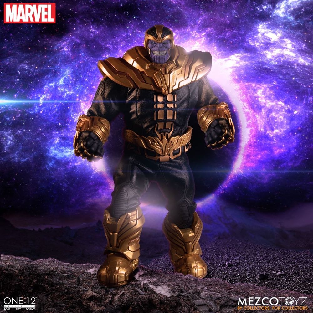 Thanos - Mezco Toyz (Marvel Comics) action figure collectible [Barcode 696198773309] - Main Image 3