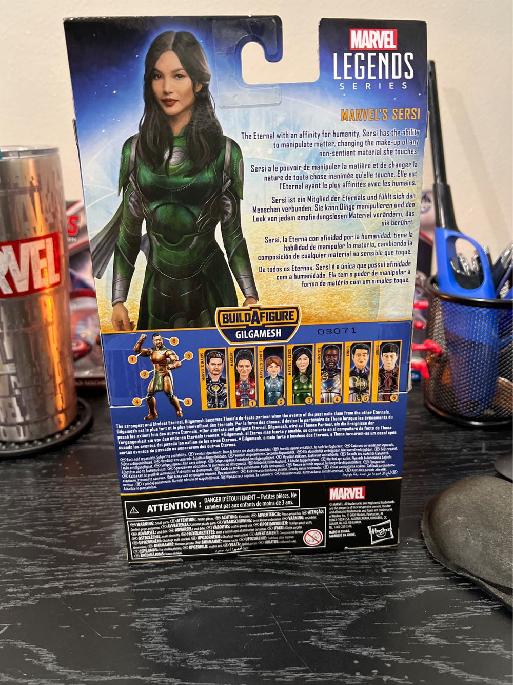 Marvel Legends - (MCU) Sersi - Hasbro (Eternals) action figure collectible [Barcode 5010993720583] - Main Image 3