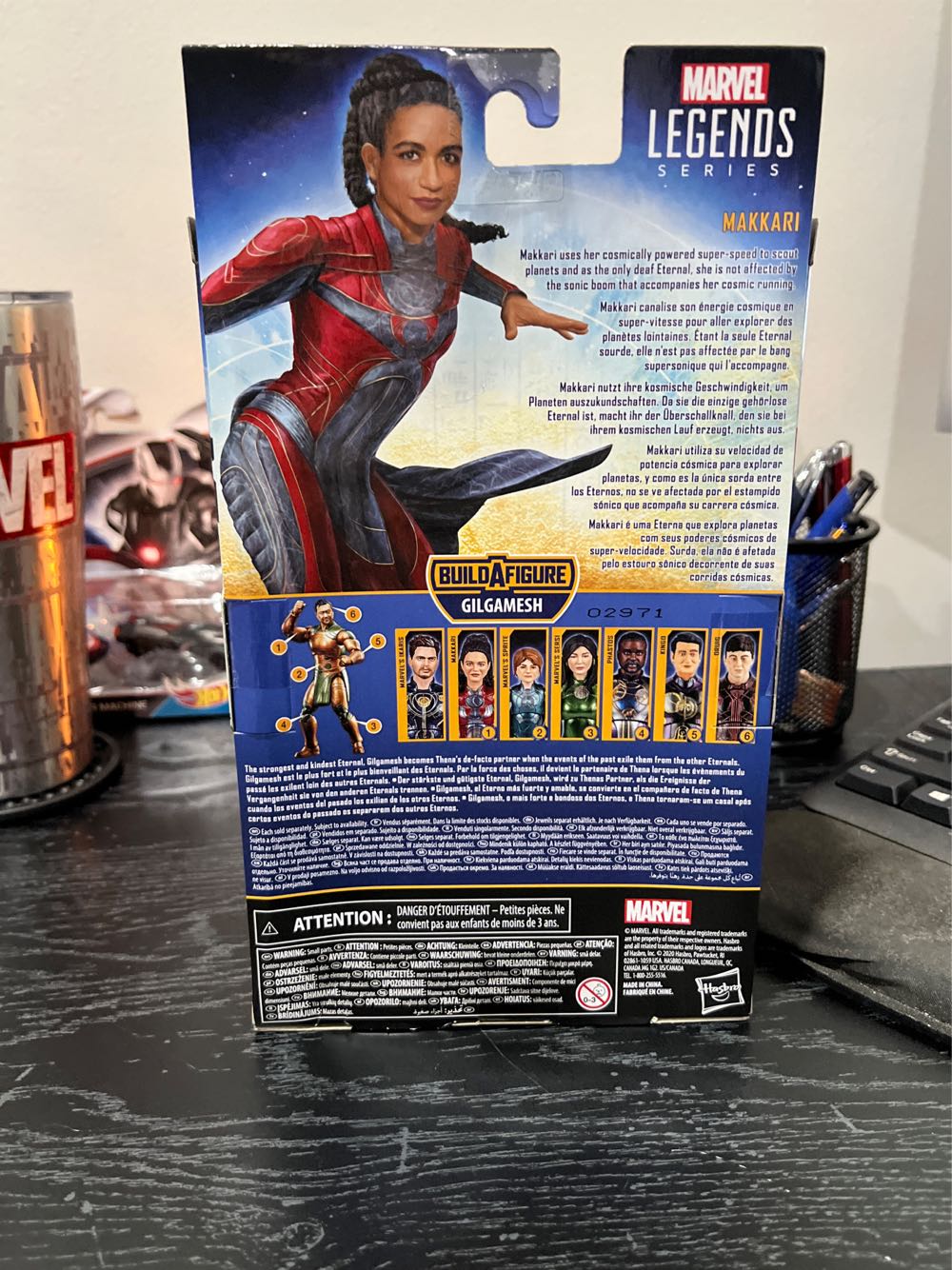 Marvel Legends - (MCU) Makkari - Hasbro (Eternals) action figure collectible [Barcode 5010993720590] - Main Image 3