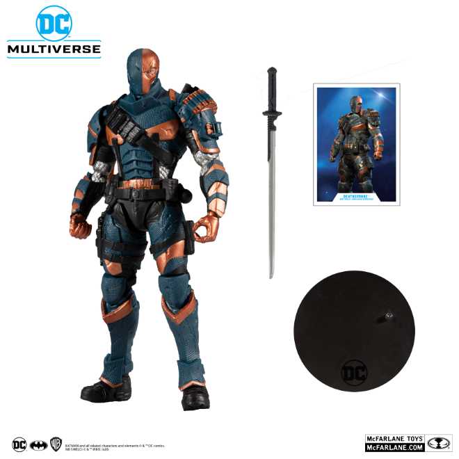 Deathstroke (Arkham Origins) - McFarlane Toys (DC Multiverse: Batman Arkham Origins) action figure collectible - Main Image 4