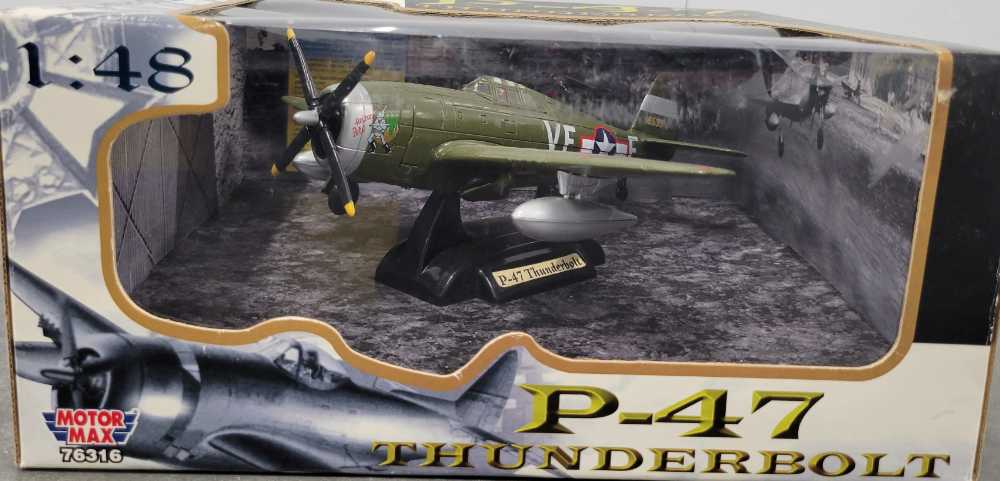 P 47 Thunderbolt - Motor Max (Die Cast) action figure collectible - Main Image 2
