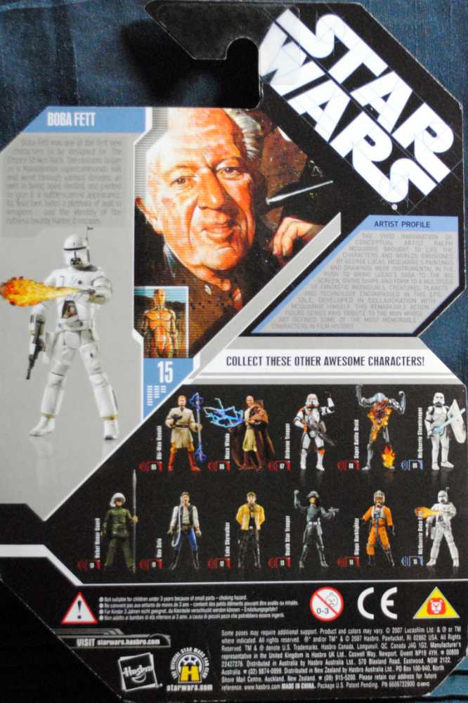 30th Anniversary Star Wars Collection Concept Boba Fett - Hasbro (Star Wars 30th Anniversary) action figure collectible - Main Image 2