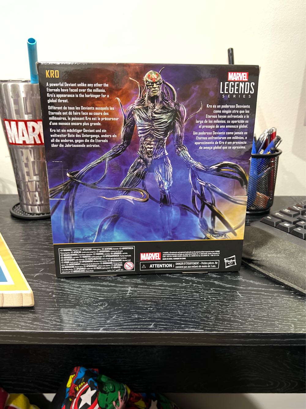 Marvel Legends - (MCU) Kro - Hasbro (Eternals) action figure collectible [Barcode 5010993749713] - Main Image 3