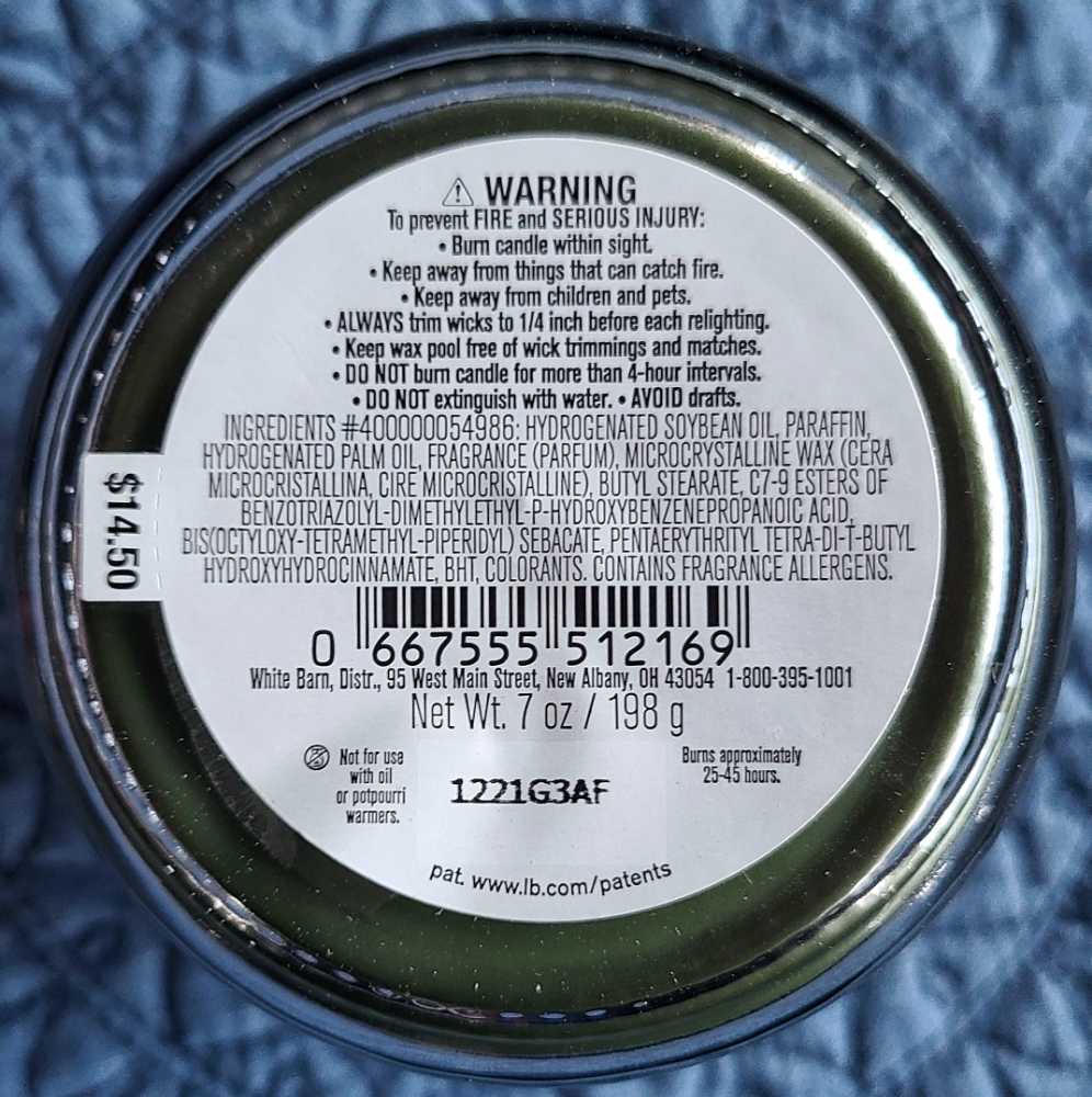 CANDLE: Thanksgiving Bath & Bodyworks Fir-Ever Thankful - Mohagany Balsam Single Wick 2021 - Bath & Bodyworks Candle (Thanksgiving Candles) action figure collectible [Barcode 667555512169] - Main Image 2