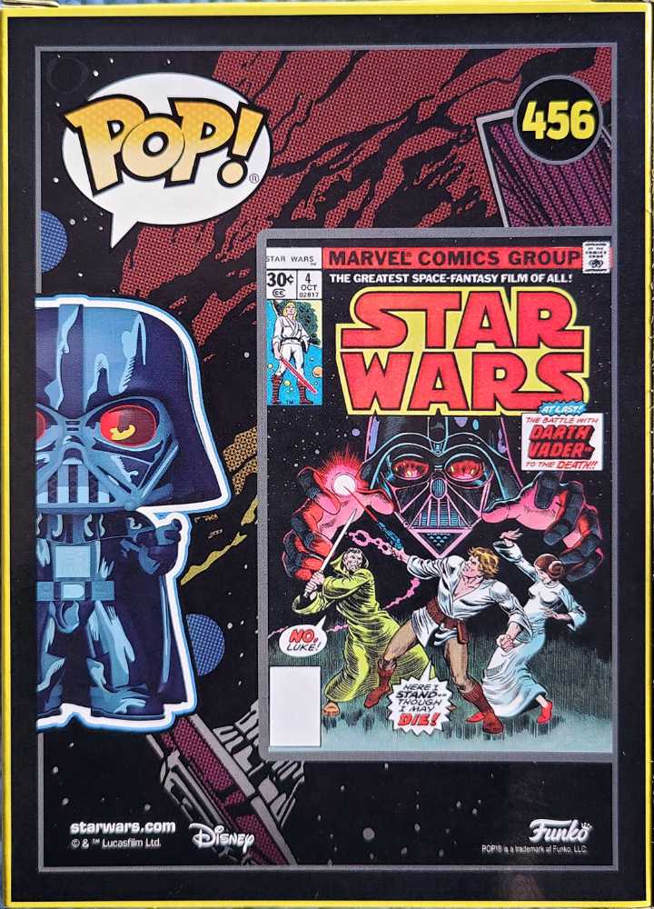 Darth Vader Marvel Comic Retro Series (Target Exclusive) - Funko (Funko Pop) action figure collectible [Barcode 889698579315] - Main Image 2