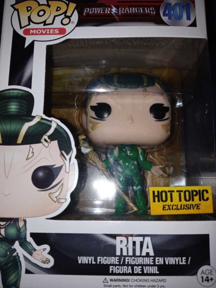 Power Rangers Rita #401 (Hot Topic Exclusive) - Funko (Funko Pop! Movies) action figure collectible [Barcode 889698124614] - Main Image 2