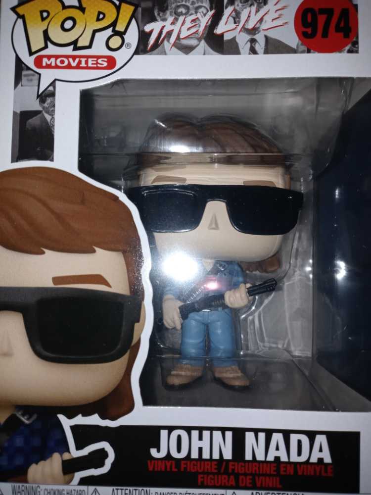 John Nada #974 - Funko (They Live) (Funko Pop) action figure collectible [Barcode 889698491488] - Main Image 2