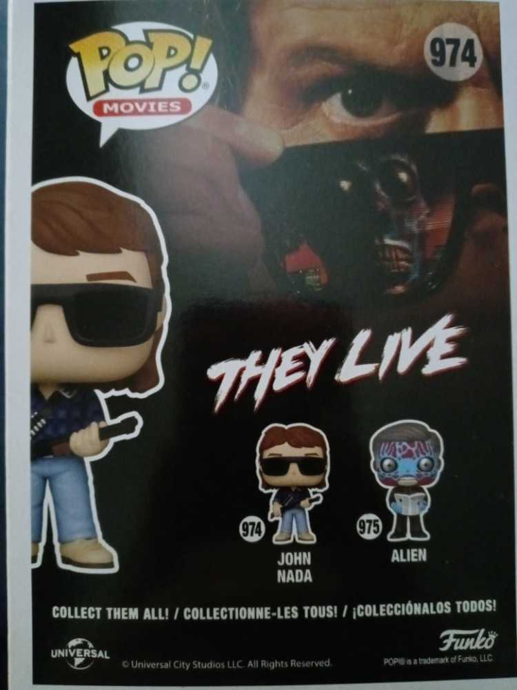 John Nada #974 - Funko (They Live) (Funko Pop) action figure collectible [Barcode 889698491488] - Main Image 3