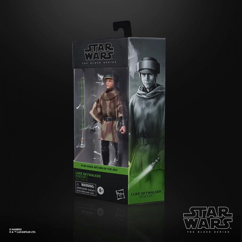 Luke Skywalker-Endor - Hasbro (Galaxy Line) action figure collectible - Main Image 2