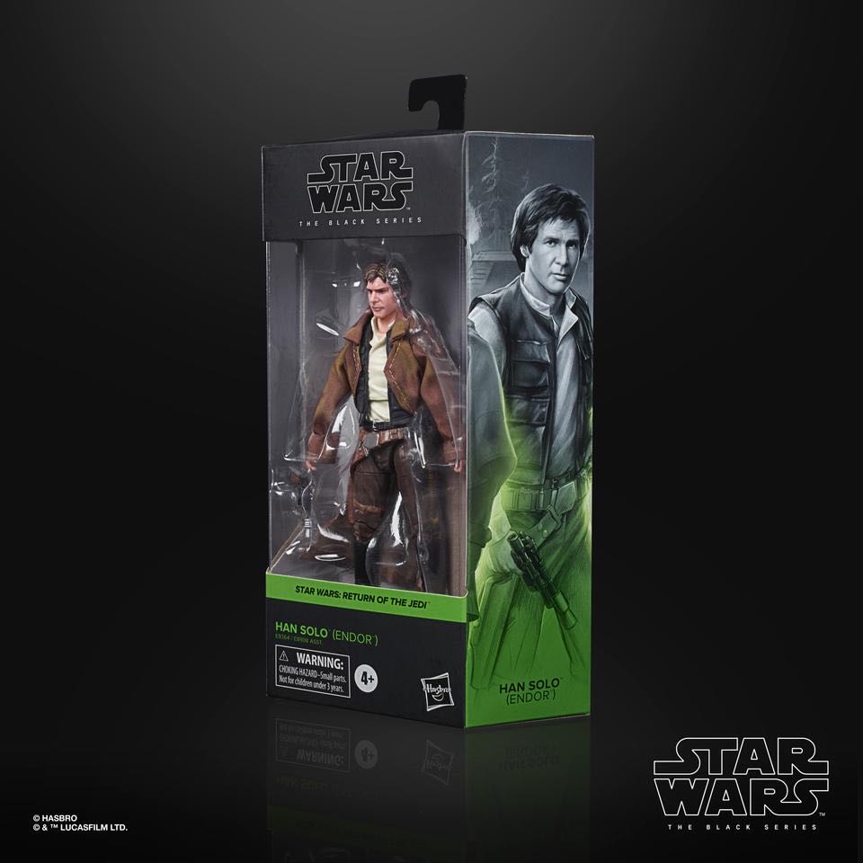 Han Solo-Endor - Hasbro (Galaxy Line) action figure collectible - Main Image 2