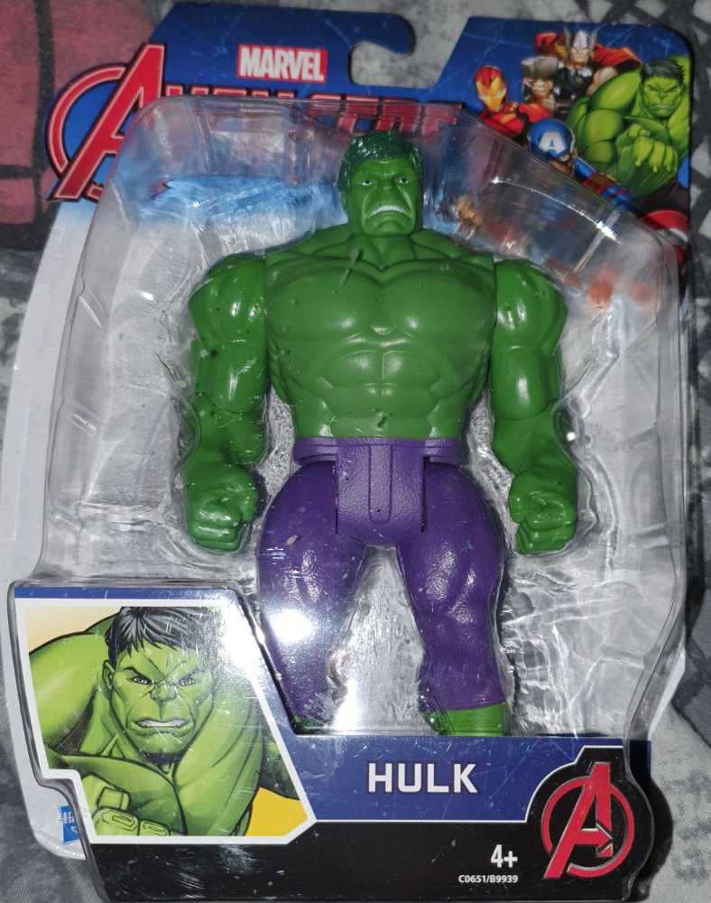 Hasbro Avengers Figurka Hulk Hasbro Marvel Avengers Hulk Basic 15cm - Hasbro (Marvel Avengers) action figure collectible [Barcode 5010993346370] - Main Image 2