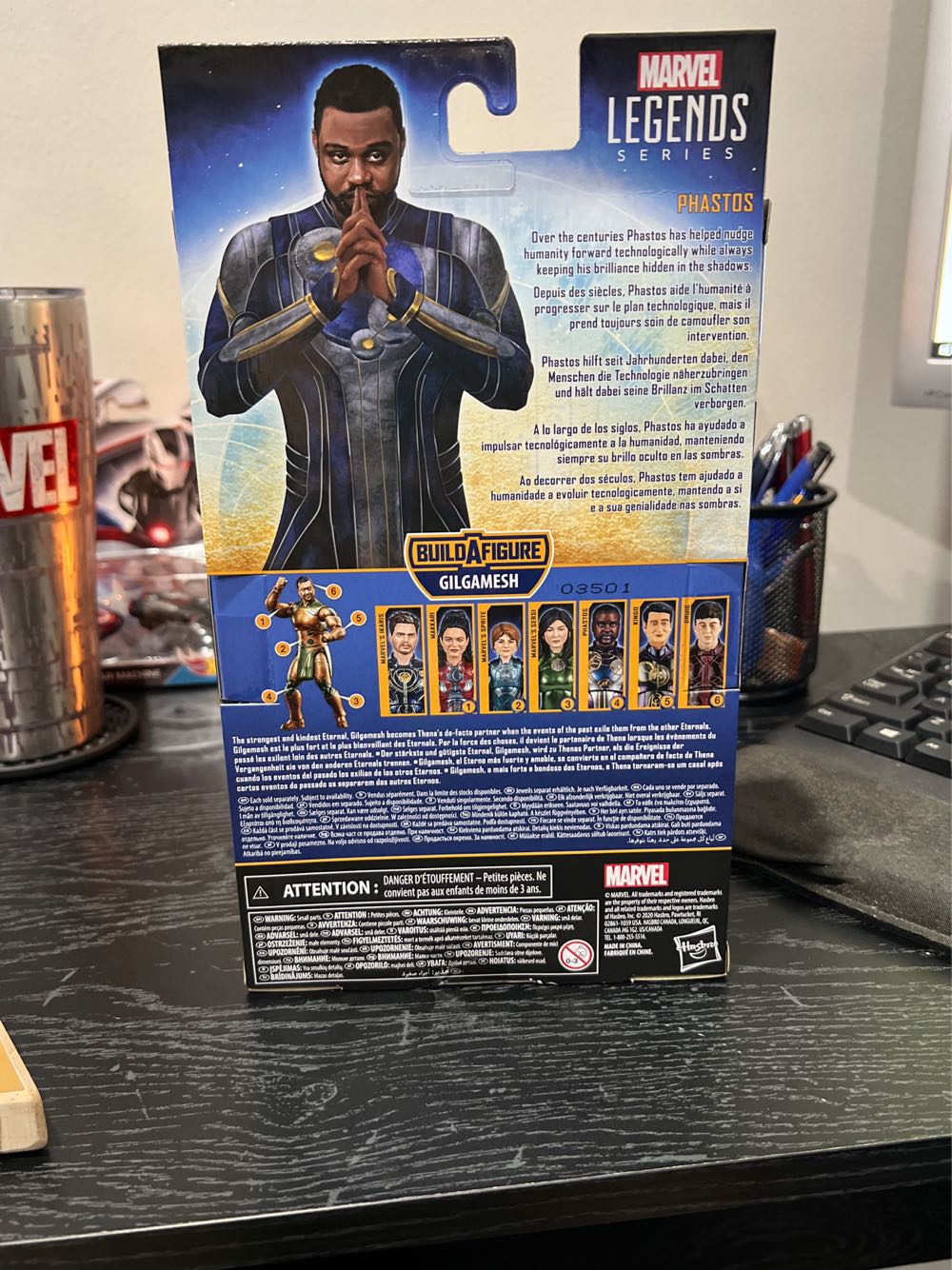 Marvel Legends - (MCU) Phastos - Hasbro (Eternals) action figure collectible [Barcode 5010993720606] - Main Image 3