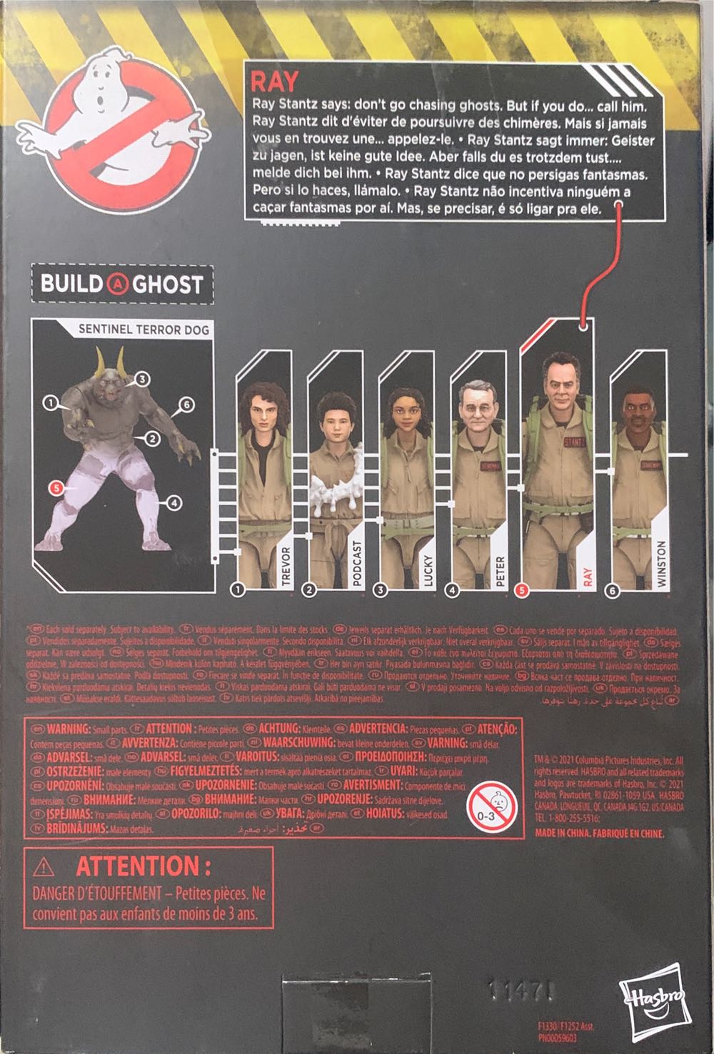 Ghostbusters: Plasma Series Afterlife #5 Ray Stantz - Hasbro (Ghostbusters) (Ghostbusters Plasma Series) action figure collectible [Barcode 5010993853304] - Main Image 2