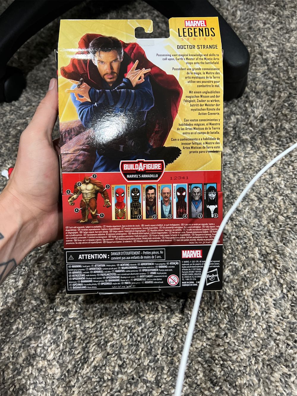 Doctor Strange - Hasbro (Marvel Legends) action figure collectible [Barcode 5010993844685] - Main Image 3
