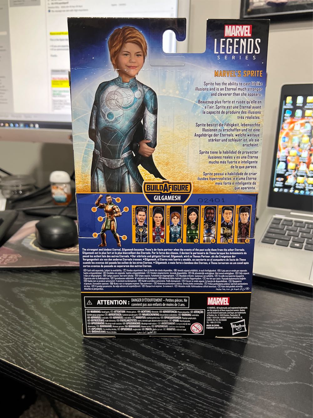 Marvel Legends - (MCU) Sprite - Hasbro (Eternals) action figure collectible [Barcode 5010993742158] - Main Image 3